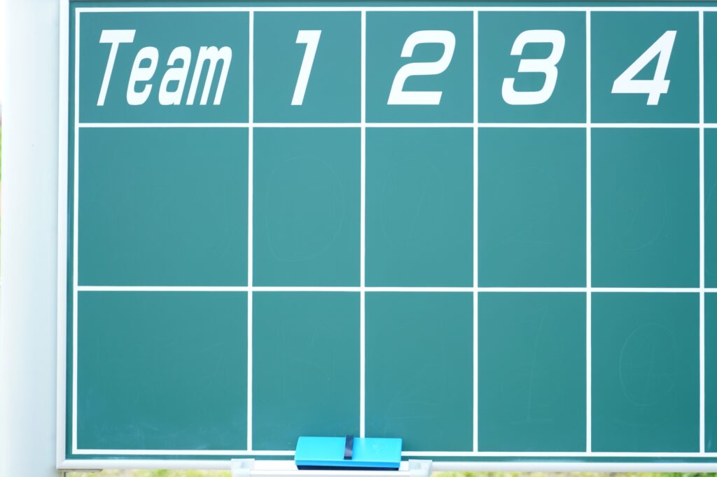 スコアボード理解の第一歩「イニング」とは何か