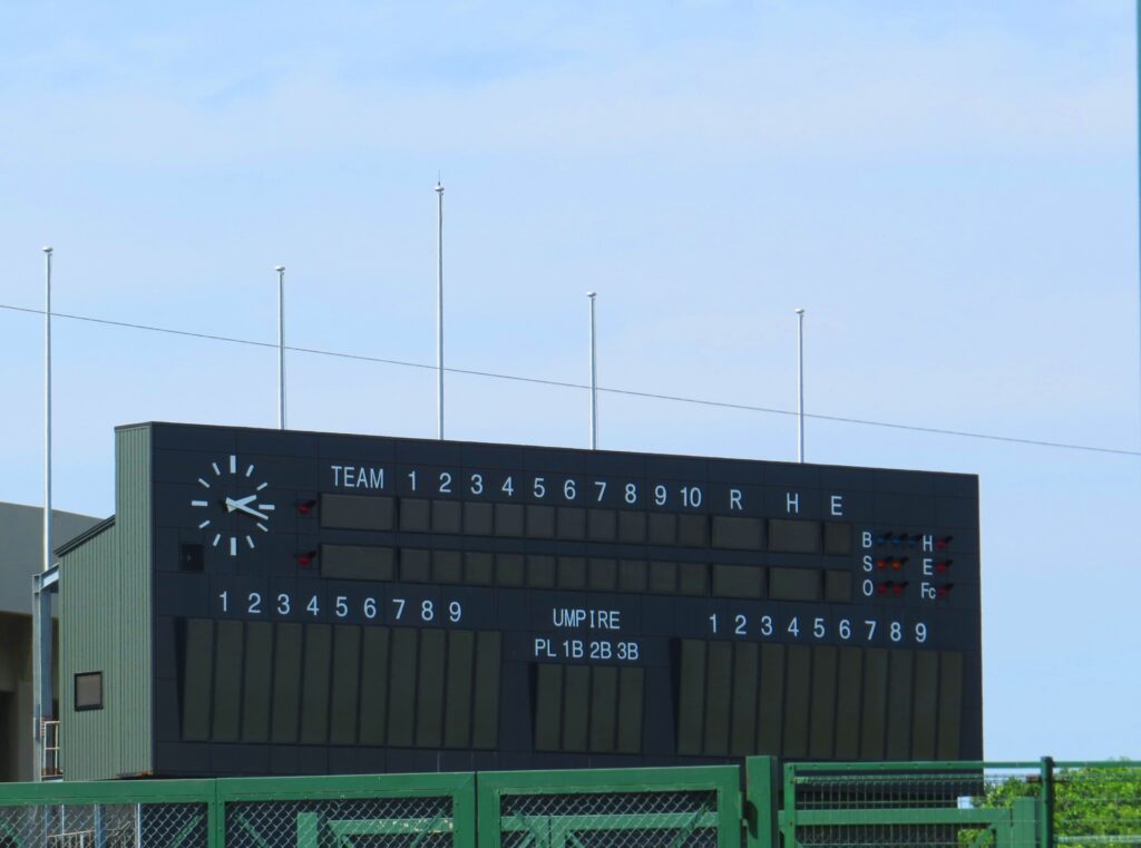 野球の試合は全部で何イニング?